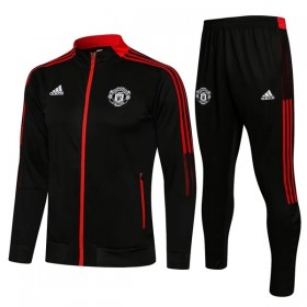 Manchester United Barn Treningsdresser 2022-23 Svart